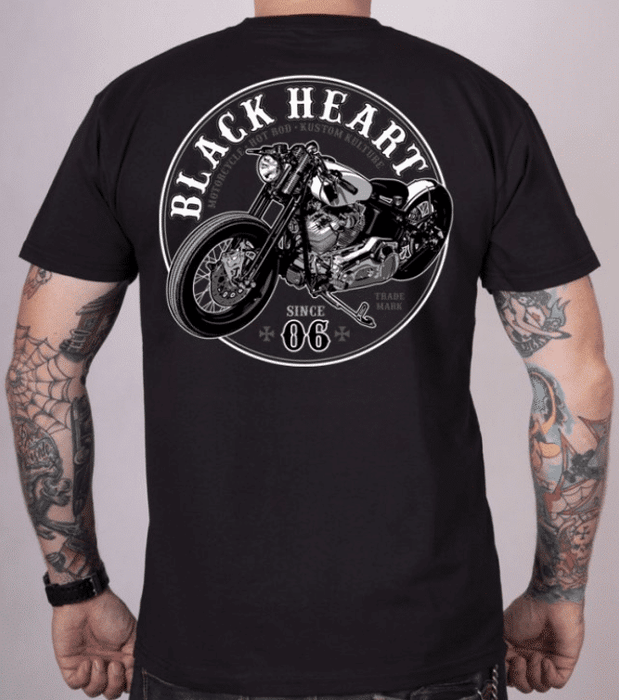 Black Heart T-Shirt Bobber