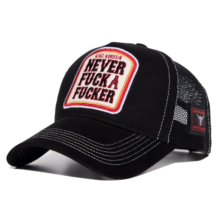 King Kerosin Cap Never Fuck a Fucker
