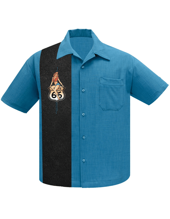Steady Clothing Hemd Route 66 Pin-up pacific