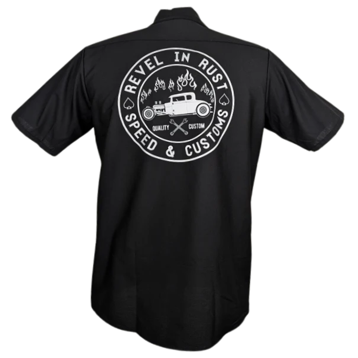 Steady Clothing Hemd Revel in Rust schwarz