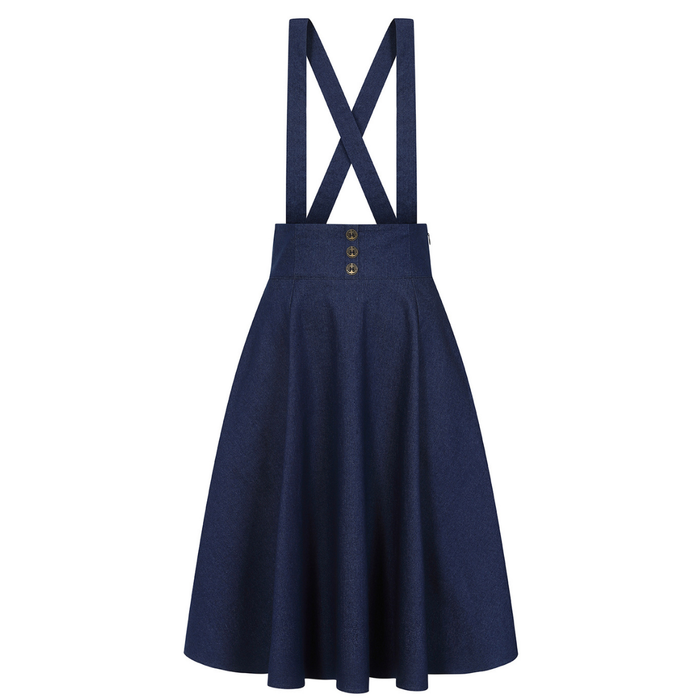 Banned Jupe Denim Dottie