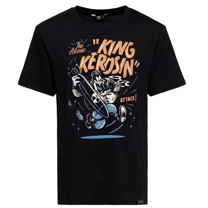 King Kerosin T-Shirt Atomic schwarz