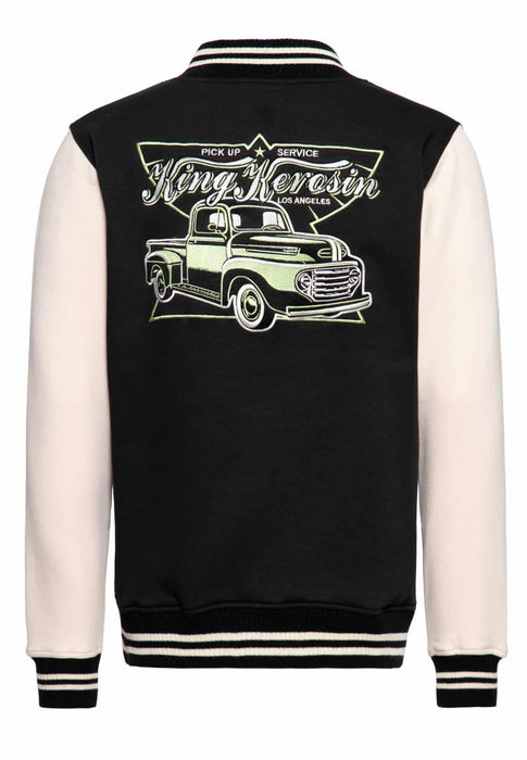 King Kerosin Collegejacke Pick up 50 schwarz