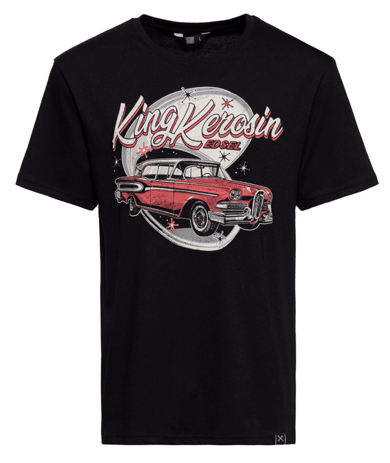 King Kerosin T-Shirt Edsel schwarz
