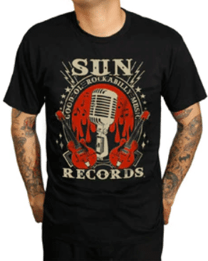 Steady T-Shirt Sun Rockabilly Music