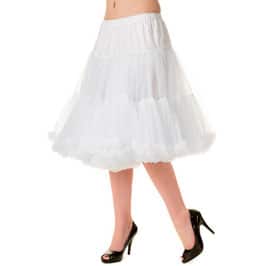 Banned Petticoat Starlite 60 cm weiss