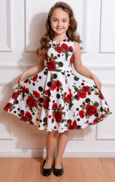 HandR Kleid Colette Floral Kids