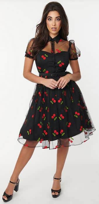 Unique Vintage Kleid Hollie