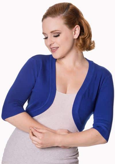 Banned Bolero Hudson royalblau