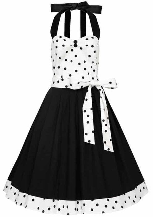 Dolly and Dotty Kleid Sophia Schwarz-weiss