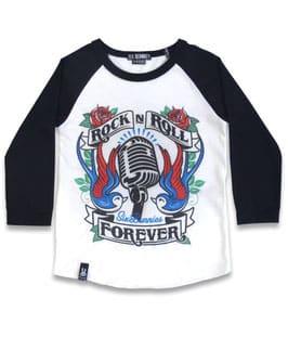 Six Bunnies Langarmshirt Rock 'n Roll