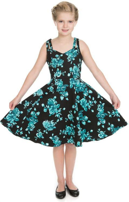 Hearts & Roses Kleid Rosalie black Kids