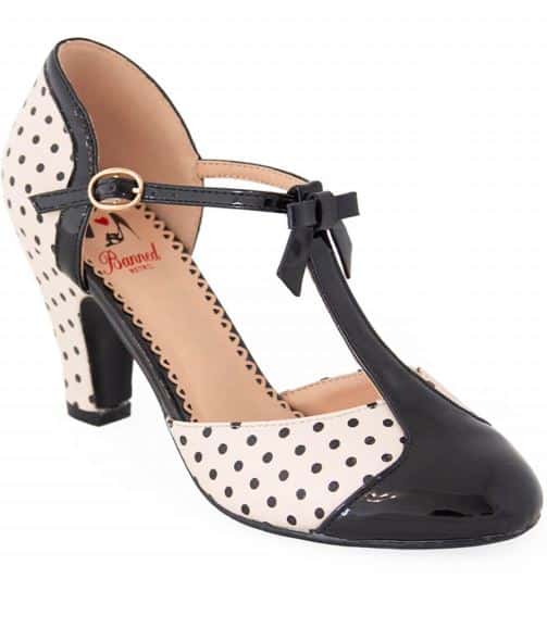 Banned Pumps Kelly Lee puderbeige-schwarz