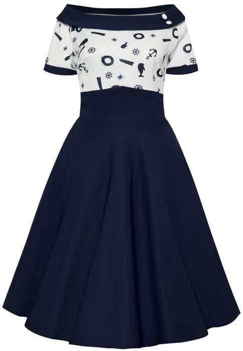 Dolly and Dotty Kleid Darlene Nautical