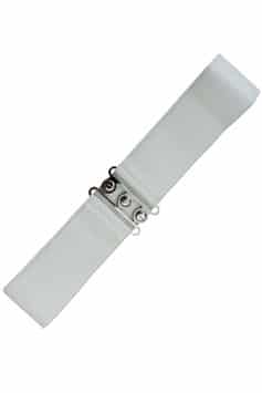 Banned Stretchgürtel weiss
