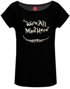 Alice im Wunderland Shirt We're all mad here