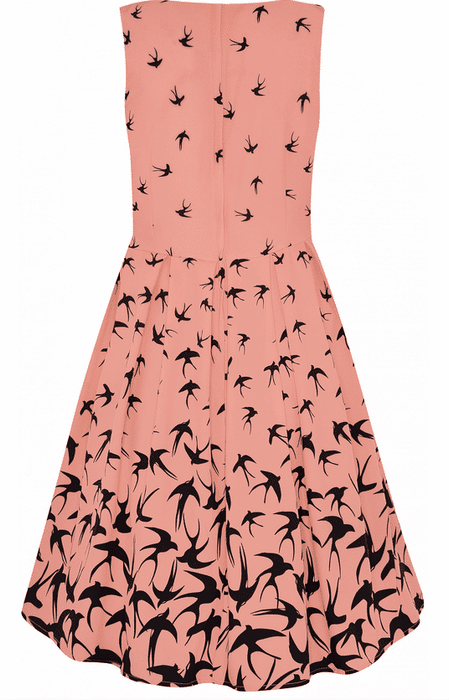 Dolly and Dotty Kleid Annie Raising Birds rosa