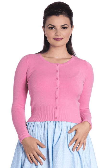 Hell Bunny Cardigan Paloma rosa