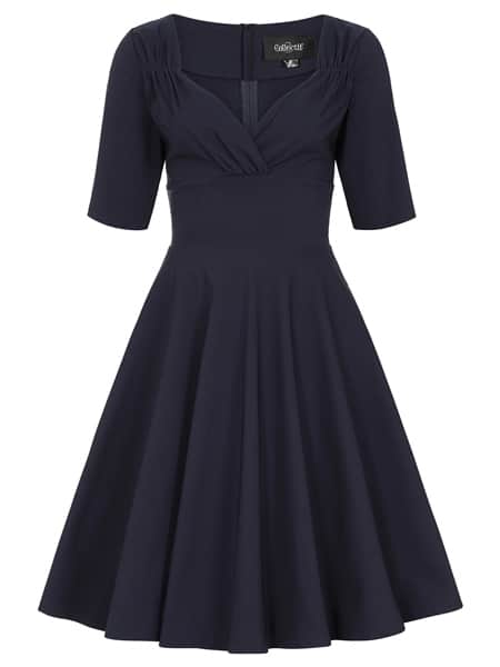 Collectif Kleid Trixie navyblau