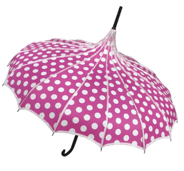 Soake Pagoda-Schirm pink Dots