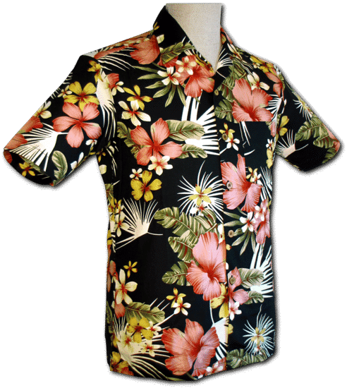 Chenaski Hawaiihemd Jungle Flowers
