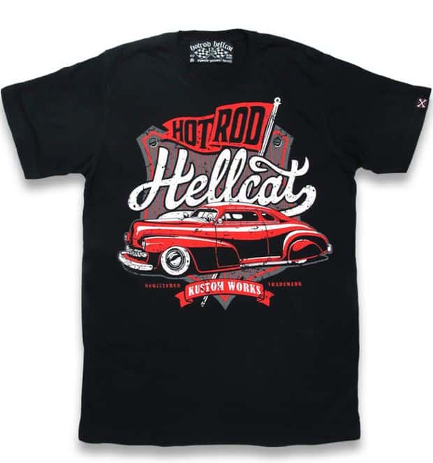 Hotrod Hellcat T-Shirt Kustom Works
