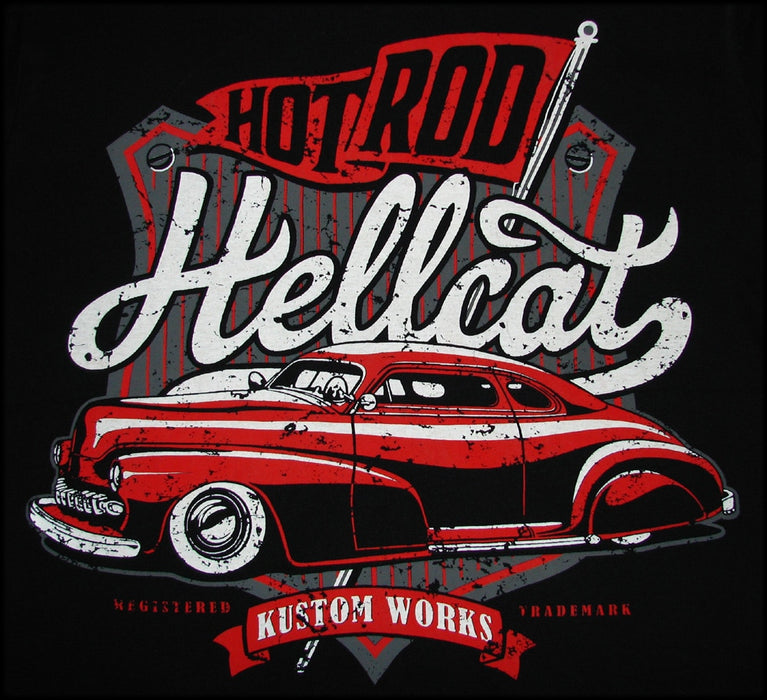 Hotrod Hellcat T-Shirt Kustom Works