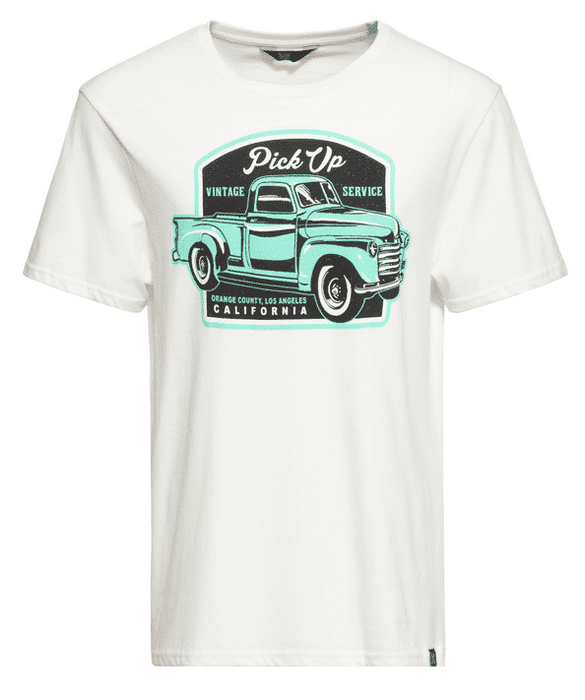 King Kerosin T-Shirt Pick up weiss