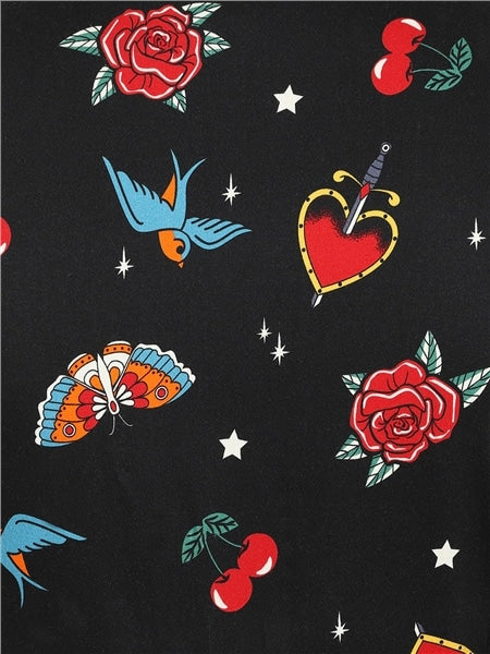 Collectif Kleid Caterina Old School