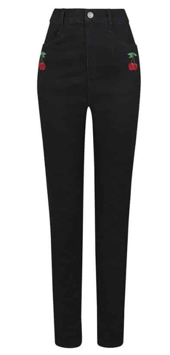 Collectif Hose Becca Cherry