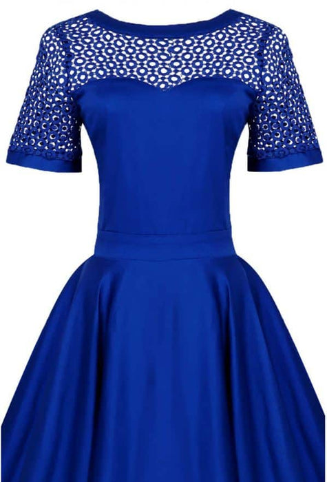 Dolly and Dotty Kleid Tessa royalblau