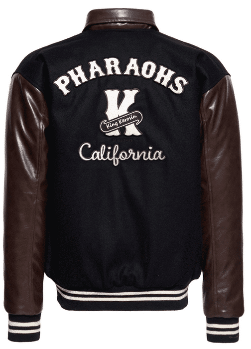King Kerosin College-Lederjacke Pharaohs