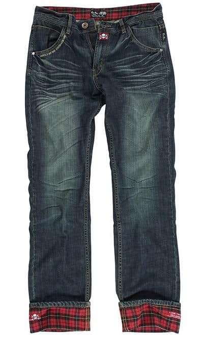 Rusty Pistons Jeans Winslow Red