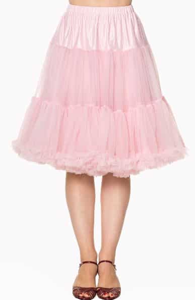 Banned Petticoat Starlite 60 cm hellrosa