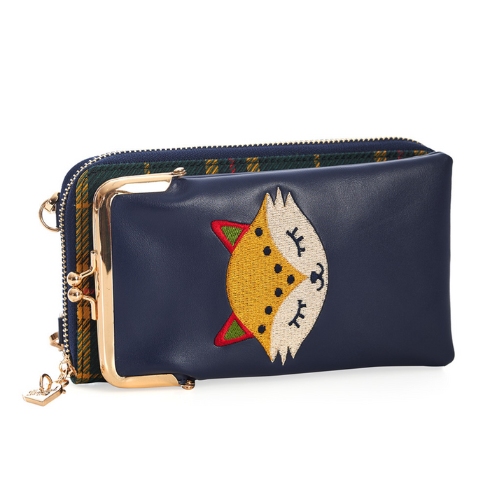 Banned Crossbody-Tasche Scandi Fox navyblau