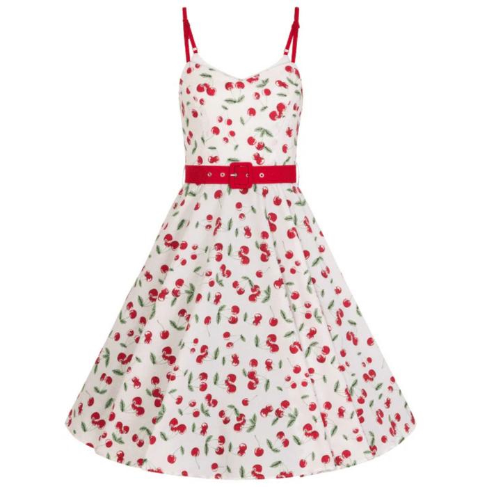 Hell Bunny Kleid Sweetie weiss