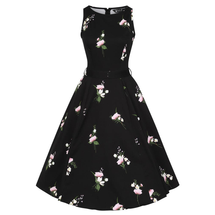 Lady Vintage Kleid Hepburn Floral
