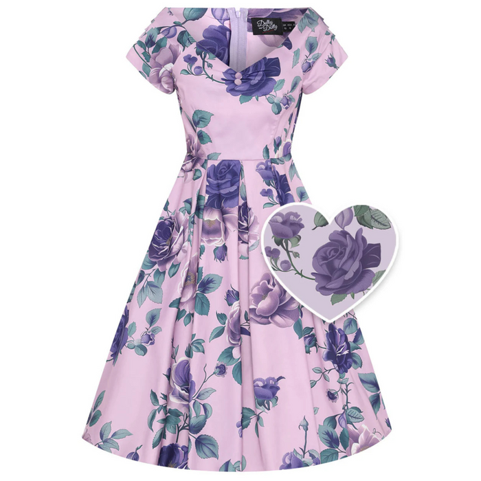 Dolly and Dotty Kleid Lily lila Roses