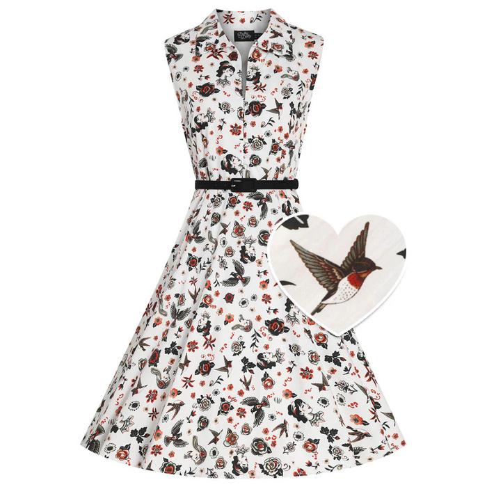 Dolly and Dotty Kleid Poppy Tattoo