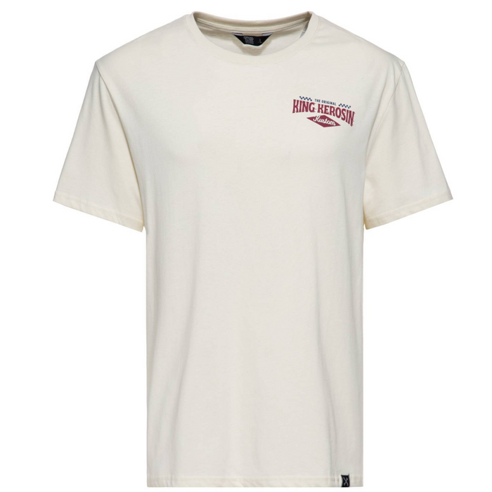 King Kerosin T-Shirt Hot Rod Service weiss