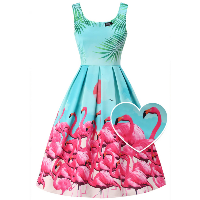 Dolly and Dotty Kleid Amanda Flamingo