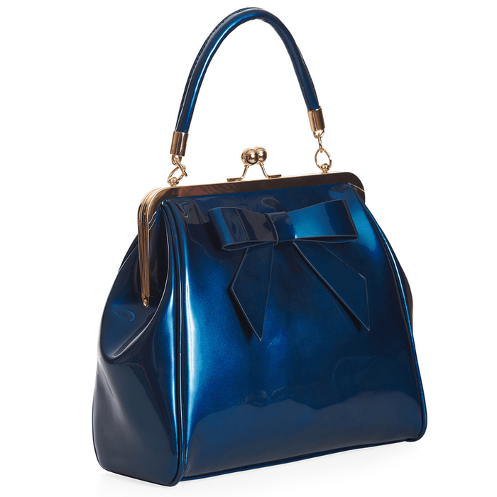 Banned Tasche American Vintage Metallic Blue