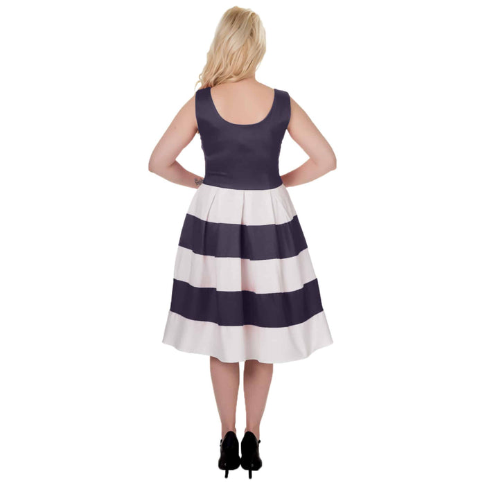 Dolly and Dotty Kleid Anna navy-weiss Stripes