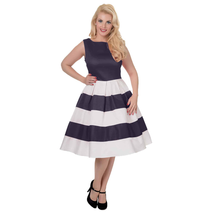 Dolly and Dotty Kleid Anna navy-weiss Stripes