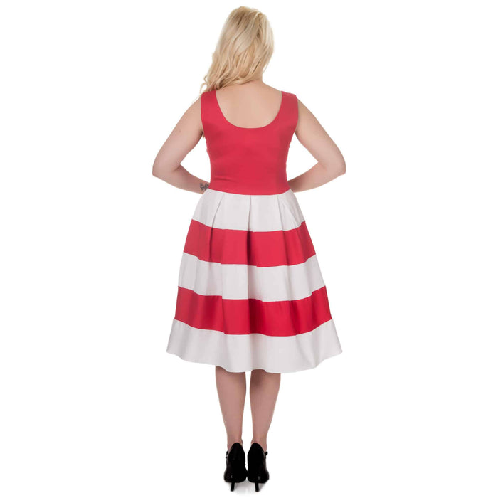 Dolly and Dotty Kleid Anna rot-weiss Stripes