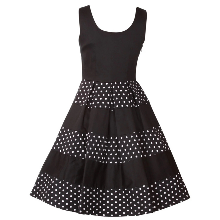 Dolly and Dotty Kleid Anna schwarz-weiss