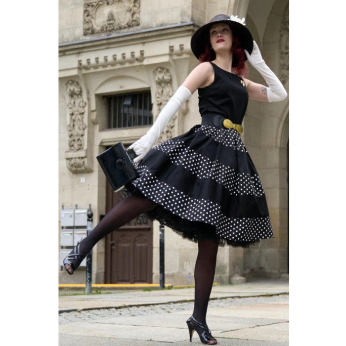 Dolly and Dotty Kleid Anna schwarz-weiss