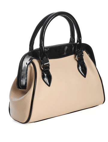 Banned Tasche Back To Business crème-schwarz