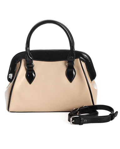 Banned Tasche Back To Business crème-schwarz