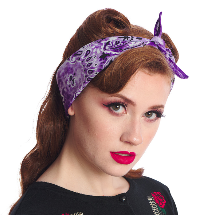 Bandana Doomsday violett